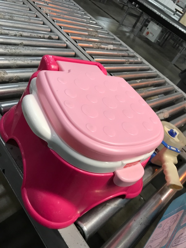 Photo 3 of Fisher-Price Pink Princess Stepstool Potty
