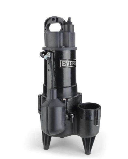 Photo 1 of Everbilt 1/2 HP Submersible Sewage Ejector Pump