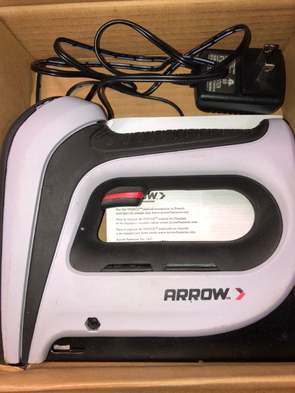 Photo 2 of Arrow Fastener T50dcd Cordless Staple Gun