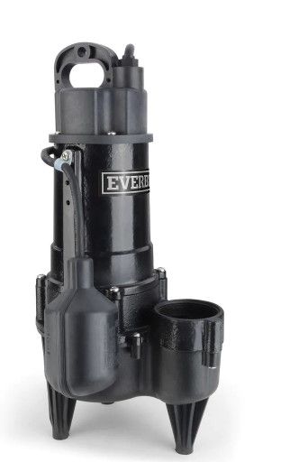 Photo 1 of parts only !! Everbilt
1/2 HP Submersible Sewage Ejector Pump