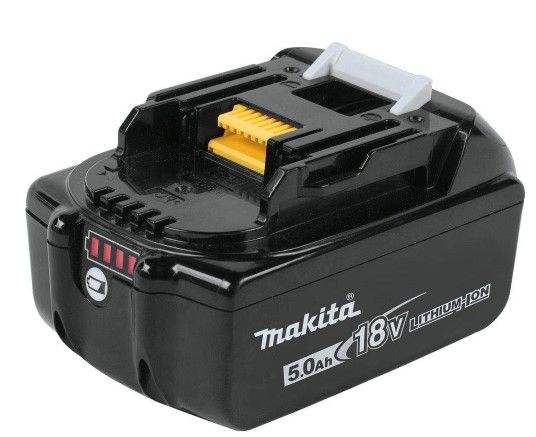 Photo 1 of Makita 18-Volt LXT Lithium-Ion High Capacity Battery Pack 5.0Ah with Fuel Gauge