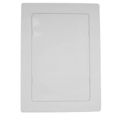 Photo 1 of 17 in. Height x 17 in. Width Snap-Ease ABS Plastic Wall Access Panel, White (13-1/2 in. x 13-1/2 in. Interior)
