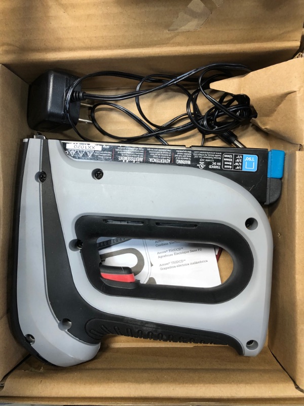 Photo 2 of Arrow Fastener T50dcd Cordless Staple Gun