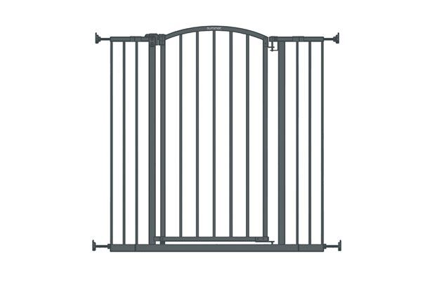 Photo 1 of Extra Tall Decor Safety Gate 36"
EXTRA TALL: The Summer Extra Tall Decor Safety Gate is perfect for doorways, hallways, and stairways. This 36” tall gate fits openings 28” to 38.25” wide and includes 2 extension frames.
