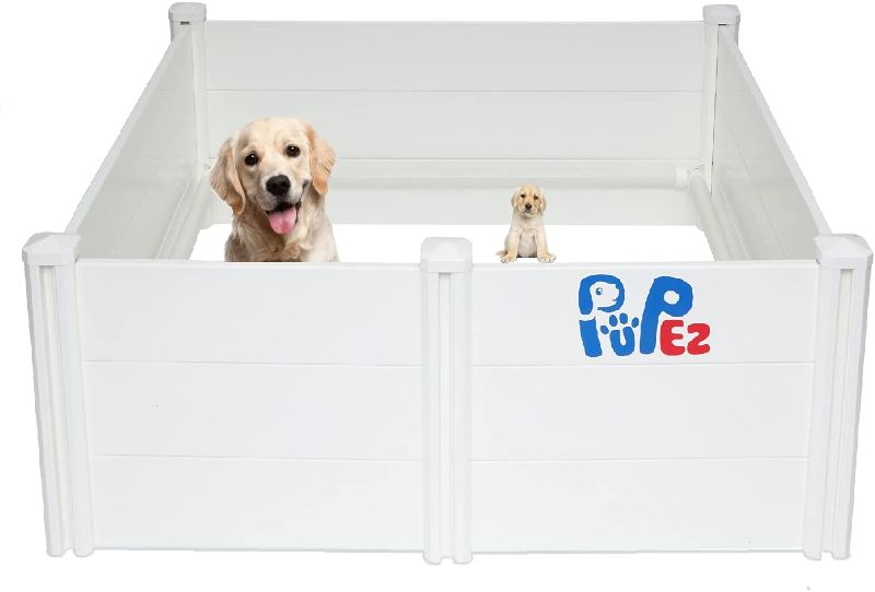 Photo 1 of Whelping Box | Veterinarian Approved | Large Medium Small Dogs Puppies | 48" x 48" x 18 inches " | All Breeds
