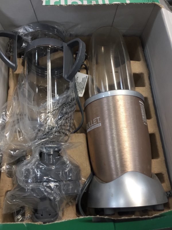 Photo 2 of ***PARTS ONLY*** NutriBullet Pro - 13-Piece High-Speed Blender/Mixer System with Hardcover Recipe Book Included (900 Watts)
