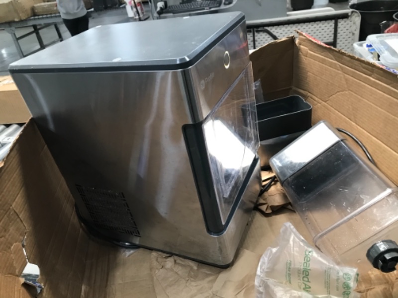 Photo 2 of ***PARTS ONLY*** GE Profile Opal | Countertop Nugget Ice Maker with Side Tank | Portable Ice Machine with Bluetooth Connectivity | Smart Home Kitchen Essentials | Stainless Steel Finish