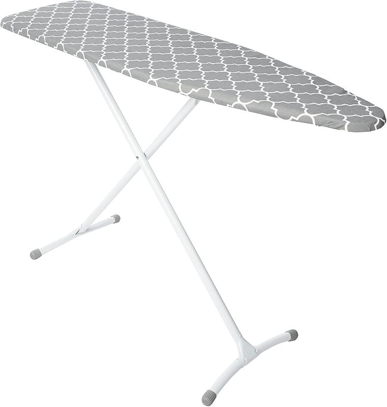 Photo 1 of  Steel Ironing Board Contour Grey & White Cover