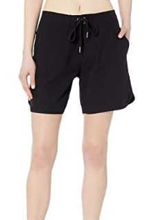 Photo 1 of Nautica Women’s Solid 7” Stretch Boardshort – Casual Quick-Drying Swim Shorts, XL
