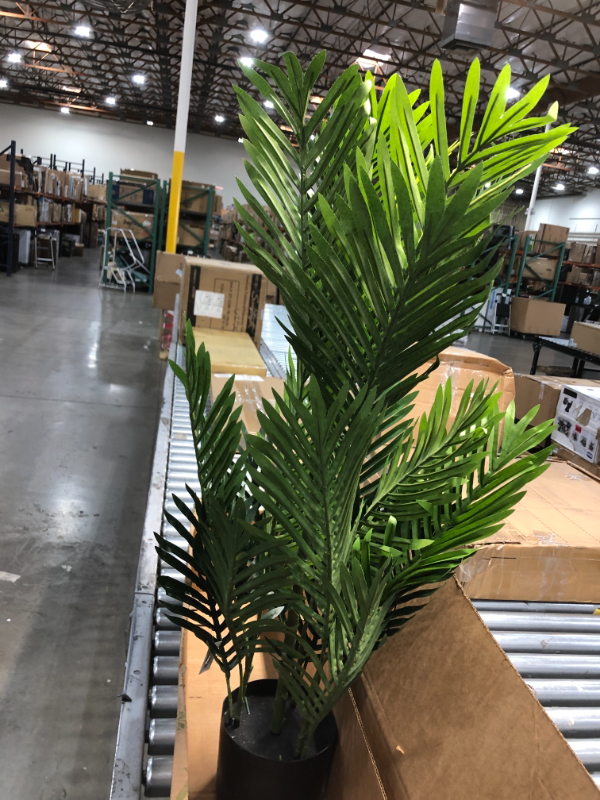 Photo 2 of **SLIGHTLY DIFFERENT FROM STOCK PHOTO**
Nearly Natural 3' Paradise Palm Tree Artificial Plant, Green
