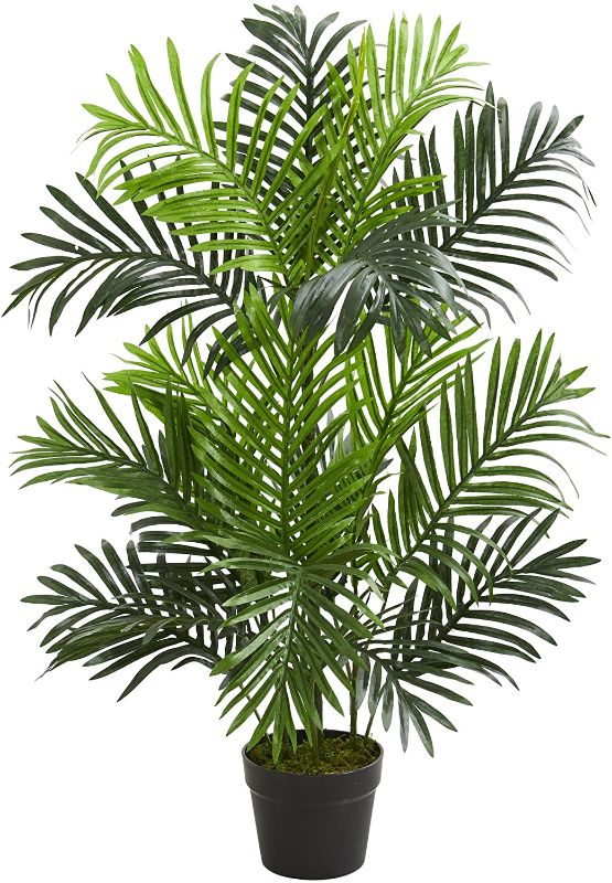 Photo 1 of **SLIGHTLY DIFFERENT FROM STOCK PHOTO**
Nearly Natural 3' Paradise Palm Tree Artificial Plant, Green
