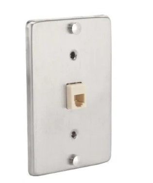 Photo 1 of 1-Line Phone Wall Mount - Metallic 4 pack 
