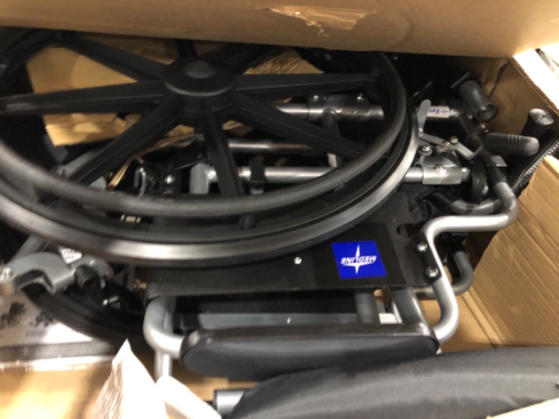 Photo 2 of Medline K4 Lightweight Wheelchair with Flip-Back