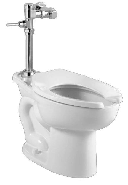 Photo 1 of **INCOMPLETE**
\American Standard Madera Elongated One-Piece Toilet with EverClean Surface, Top Spud, and Flushometer Included - Less Seat

