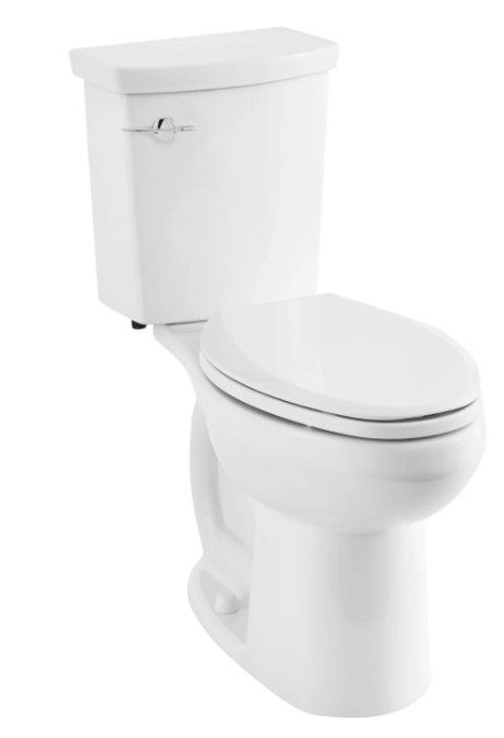 Photo 1 of **DAMAGED AND INCOMPLETE** (BOX 1 OF 2)
American Standard H2Option 0.93 / 1.28 GPF Dual Flush Two Piece Elongated Chair Height Toilet
