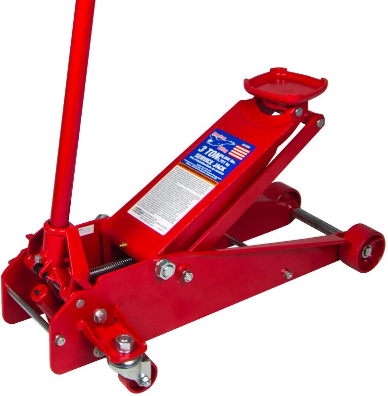 Photo 1 of **INCOMPLETE**
American Lifting AL2300 Floor Jack 3 Ton - Professional Heavy Duty Hydraulic Car Truck SUV Service Jack, Red
