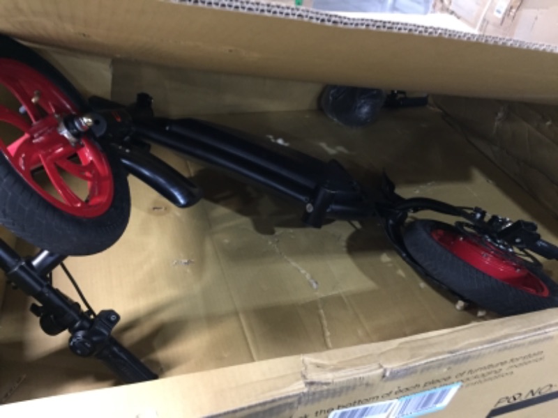 Photo 2 of **MISSING CHARGER**
Jetson Bolt Adult Folding Electric Ride On | Foot Pegs | Easy-Folding | Built-In Carrying Handle | Lightweight Frame | LED Headlight | Twist Throttle | Cruise Control | Rechargeable Battery, Ages 12+
