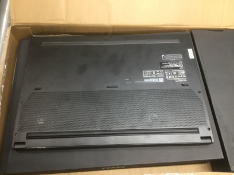 Photo 4 of PARTS ONLY
DEVICE RECEIVES POWER BUT DOES NOT TURN ON
** NOT FUNCTIONAL NEEDS PROFESSIONAL REPAIR**
MSI GS Series GS66 Stealth 10SF-683 15.6" 240 Hz Intel Core i7 10th Gen 10750H 
