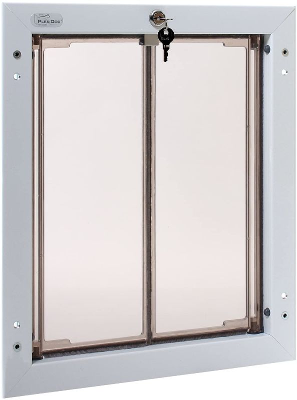 Photo 1 of 
PlexiDor Performance Pet Doors for Dogs and Cats - White