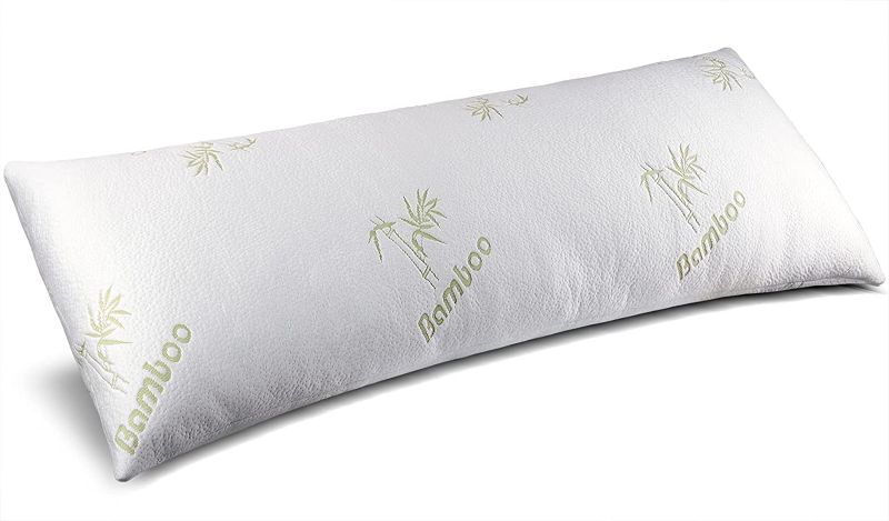 Photo 1 of .Full Body Pillow for Adults, Bamboo Cover Long Sleeping Pillows for Side Sleepers