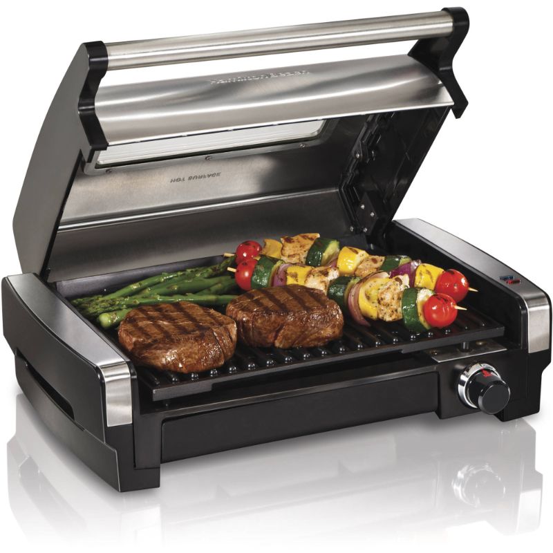 Photo 1 of Hamilton Beach Searing Grill with Lid Viewing Window