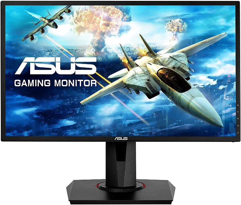 Photo 1 of Asus VG248QG 24” G-Sync Compatible Gaming Monitor 165Hz Full HD 1080P 0.5ms DP HDMI DVI Eye Care 
//previously open //tested power ON 