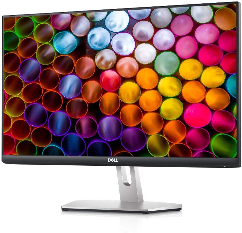 Photo 1 of Dell S2421H 24 Inch Full HD 1080p Monitor, IPS Ultra-Thin Bezel, 2 x HDMI Ports, Built-in Speakers, Silver
//previously open //dirty //tested power ON 