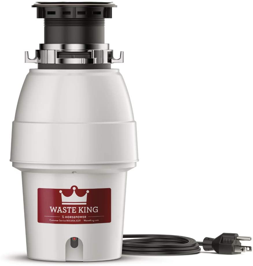 Photo 1 of Waste L-2600 King Food Waste Disposer, 1/2 HP, Silver
//dirty //unable to test