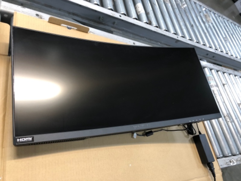 Photo 1 of Sceptre 30-inch Curved Gaming Monitor 21:9 2560x1080 Ultra Wide Ultra Slim HDMI DisplayPort up to 200Hz Build-in Speakers, Metal Black (C305B-200UN1)
(Parts Only)