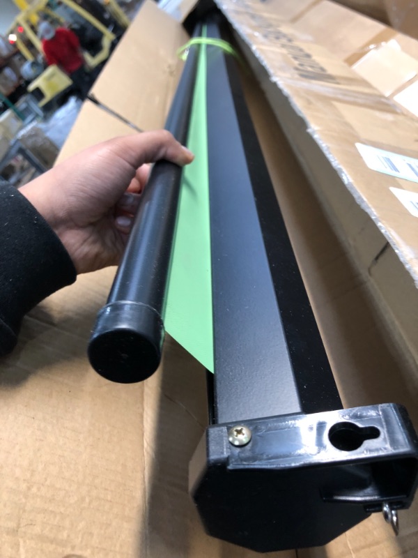 Photo 1 of Neewer Portable Projector GREEN Screen Tripod Stand - Mobile Projection Screen, Lightweight Carry and Durable Easy Pull Assemble System for Schools Meeting Conference Indoor Outdoor Use, 75 Inch
