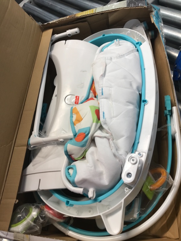 Photo 2 of Fisher Price Infant to Toddler Rocker - Geo Diamonds