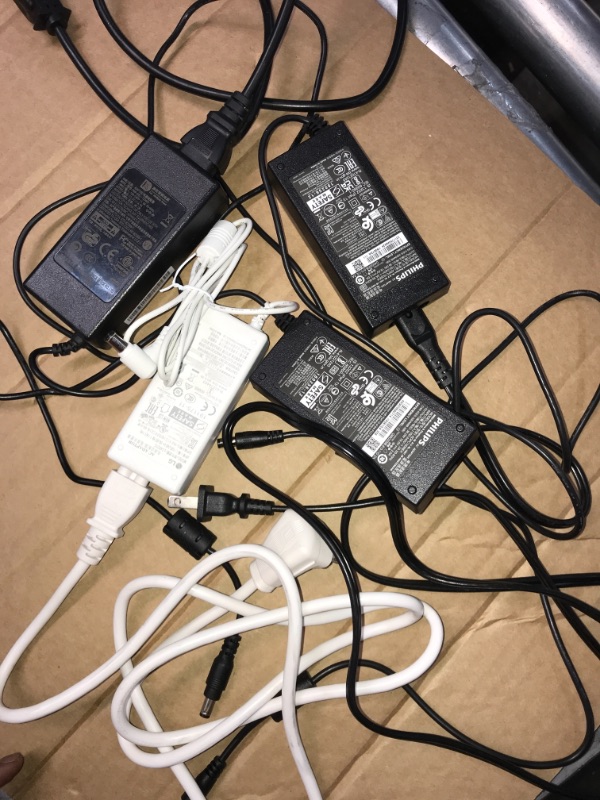 Photo 2 of SOLD AS IS !!! BUNDLE OF ASSORTED TV'S AND MONITOR'S POWER CORDS (DIFFERENT MODELS)