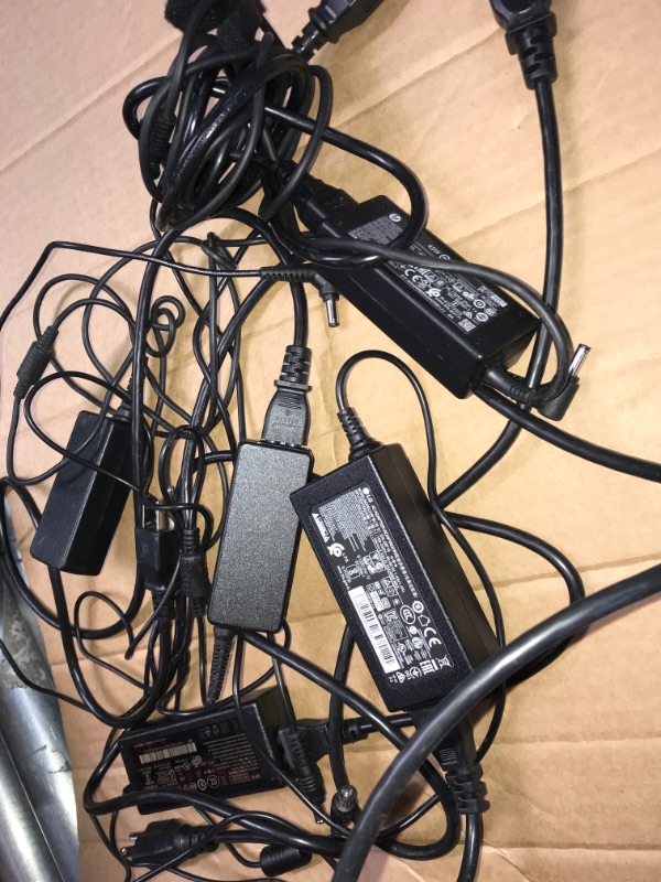 Photo 2 of SOLD AS IS !!! BUNDLE OF ASSORTED TV'S AND MONITOR'S POWER CORDS (DIFFERENT MODELS)