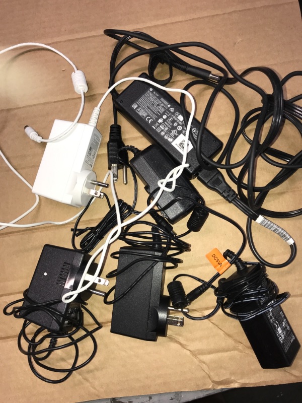 Photo 1 of SOLD AS IS !!! BUNDLE OF ASSORTED TV'S AND MONITOR'S POWER CORDS (DIFFERENT MODELS)