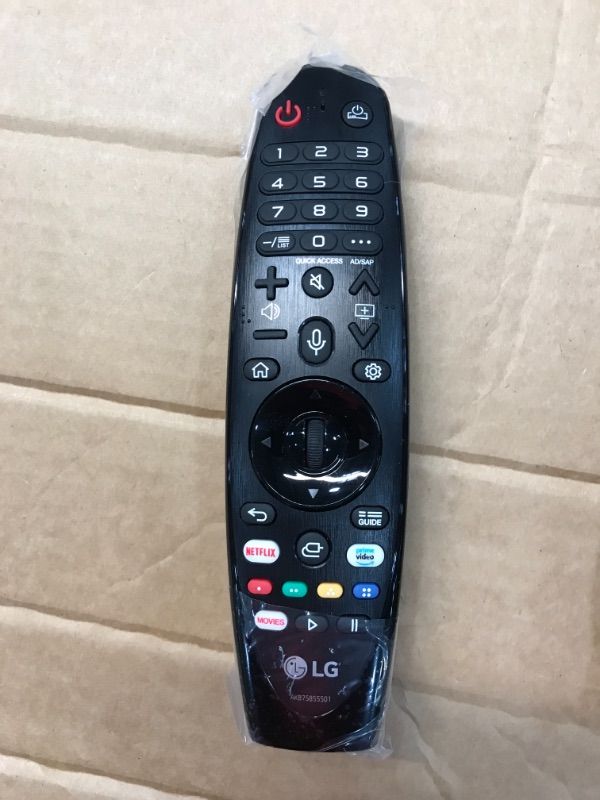 Photo 2 of AKB75855501 MR20GA Infrared Replacement Remote Commander fit for LG Smart TV 49NANO81ANA 49NANO80UNA 55NANO81ANA 65NANO90UNA 65NANO86UNA65NANO81ANA 49NANO86UNA 55NANO91UNA 49NANO81UNA 65NANO81UNA-BATTERIES ARE NOT INCLUDED !!
