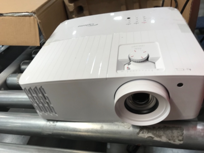 Photo 4 of ** VIEW CLERK COMMENTS ** Optoma UHD50X True 4K UHD Projector for Movies & Gaming | 240Hz Refresh Rate | Lowest Input Lag on 4K Projector | Enhanced Gaming Mode 16ms Response Time | HDR10 & HLG Compatibility | 3400 lumens
