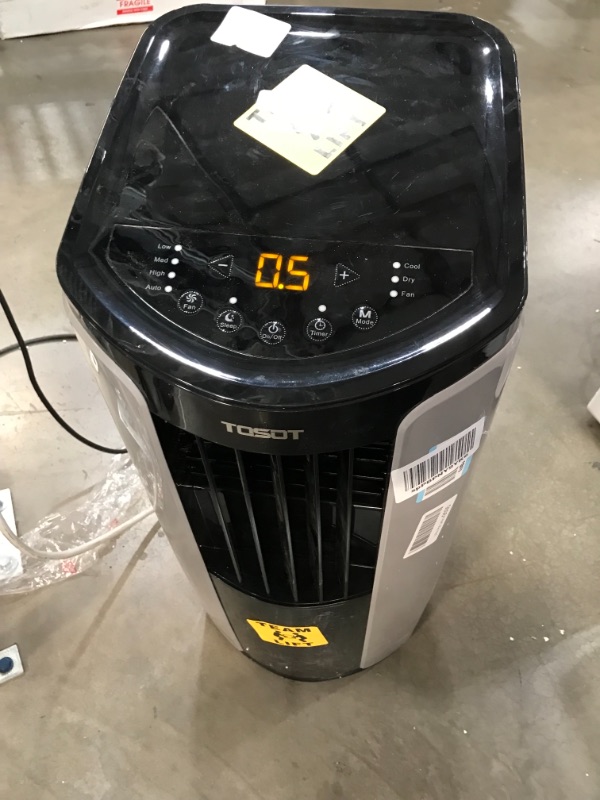 Photo 5 of 8,000 BTU Portable Air Conditioner Quiet, Remote Control, Built-In Dehumidifier, Fan-Cool Rooms Up to 300 sq. ft., Black--GPC05AK-A3NNA1C
