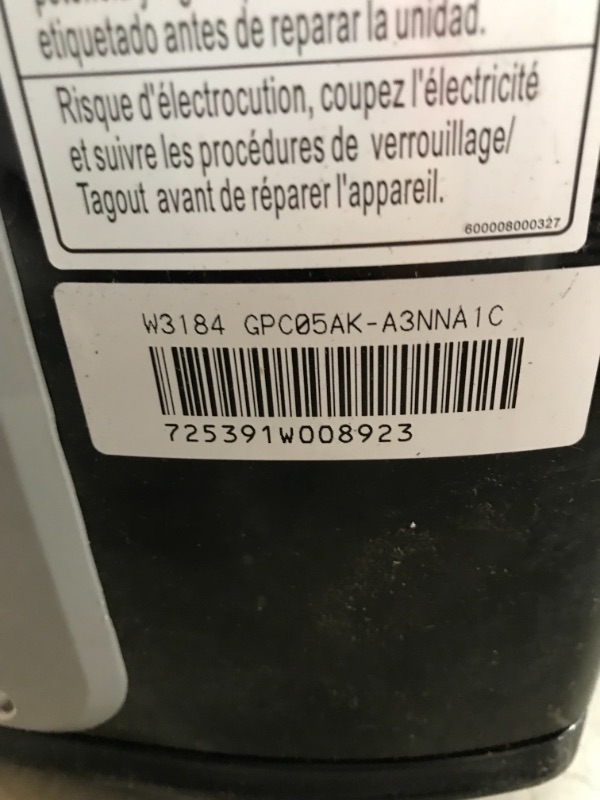 Photo 4 of 8,000 BTU Portable Air Conditioner Quiet, Remote Control, Built-In Dehumidifier, Fan-Cool Rooms Up to 300 sq. ft., Black--GPC05AK-A3NNA1C
