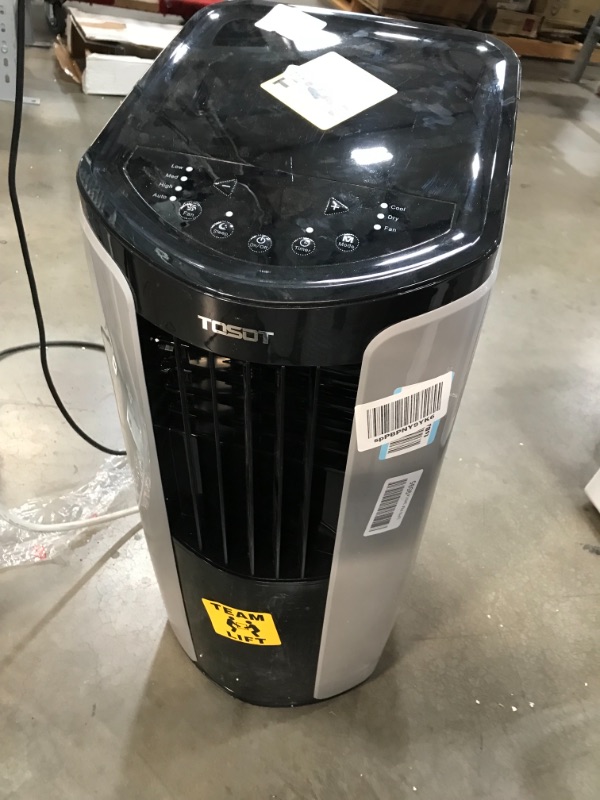 Photo 8 of 8,000 BTU Portable Air Conditioner Quiet, Remote Control, Built-In Dehumidifier, Fan-Cool Rooms Up to 300 sq. ft., Black--GPC05AK-A3NNA1C
