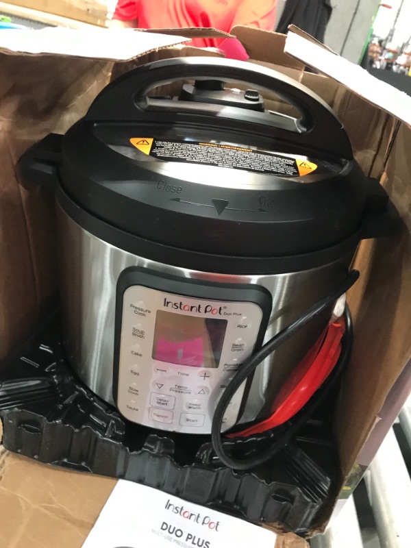 Photo 2 of parts only !! Instant Pot Duo Plus 6 qt 9-in-1 Slow Cooker/Pressure Cooker