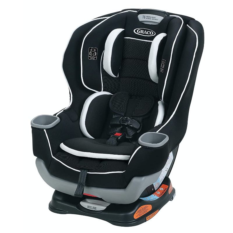 Photo 1 of Graco Extend2Fit Convertible Car Seat, Ride Rear Facing Longer with Extend2Fit, Gotham
