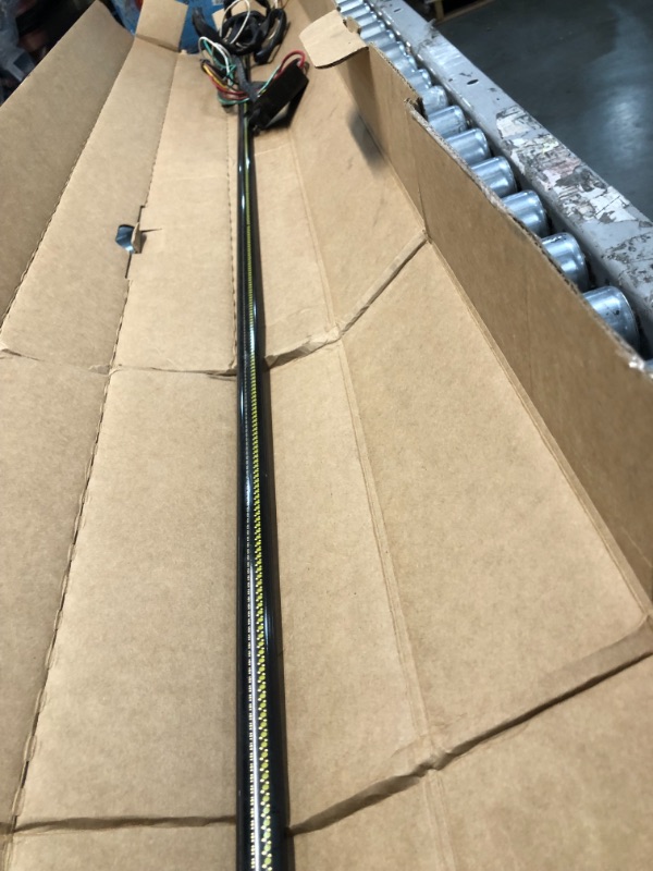 Photo 1 of **PREVIOUSLY USED** **ACTUAL TAILGATE LIGHT  IS DIFFERENT FROM STOCK PHOTO**OPT7 60" Redline LED Tailgate Light Bar - TriCore LED - Weatherproof Rigid Aluminum No-Drill Install - Full Featured Reverse Running Brake Turn Signal
