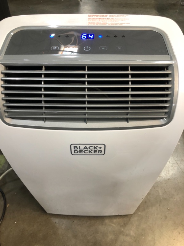 Photo 2 of 
BLACK+DECKER BPACT08WT Portable Air Conditioner with Remote Control, 5,000 BTU DOE (8,000 BTU ASHRAE), Cools Up to 150 Square Feet, White