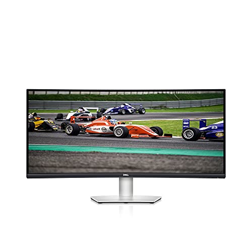 Photo 1 of Dell S3422DW - 34-inch WQHD 21:9 Curved Monitor, 3440 X 1440 at 100Hz, 1800R, Built-in Dual 5W Speakers, 4ms Grey-to-Grey Response Time (Extreme Mode)
