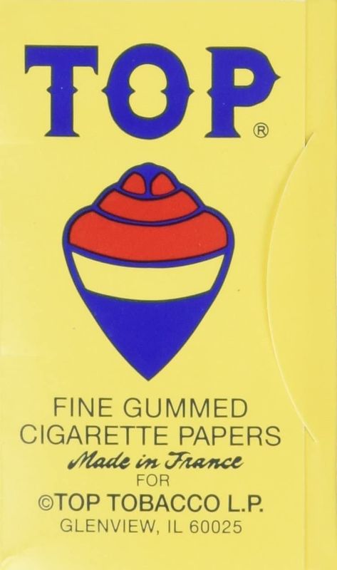 Photo 1 of (10 Pack) Top Rolling Papers - 70mm Single Wide Cigarette Papers - Package of 10
