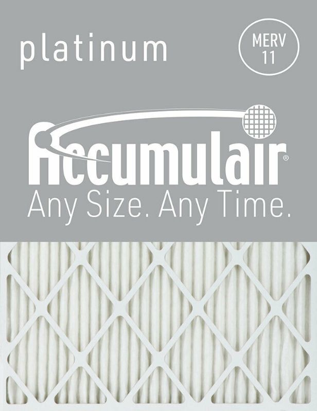 Photo 1 of Accumulair Platinum 12x36x1 MERV 11 Air Filters (3 Pack)
