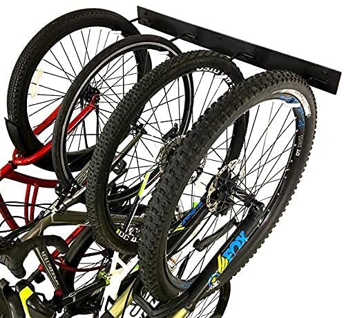 Photo 1 of 4 Bike Rack for Garage - Solid Steel Extra Heavy Duty BLAT Bike Rack - Garage Wall Mount
