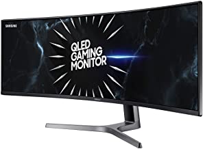 Photo 1 of Samsung 49 inch Class Wide Screen Qled Gaming Quantum Dot (3840x1080) Monitor - Lc49rg90ssnx/za, Gray
**screen tear**