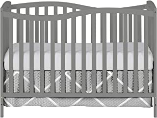 Photo 1 of Dream On Me Chelsea 5-in-1 Convertible Crib Steel Grey