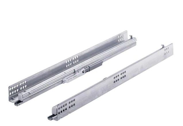 Photo 1 of 21 in. Full Extension Undermount Soft Close Drawer Slide Set 1-Pair (2 Pieces)
